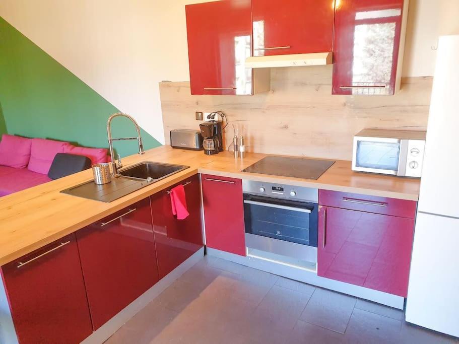 Spacieux Appartement Au Calme 15Min Sud De Lyon Proche Metro Et Gare Confluence Aquarium Gerland Oullins Exterior photo