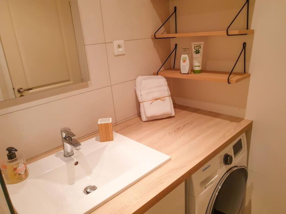 Spacieux Appartement Au Calme 15Min Sud De Lyon Proche Metro Et Gare Confluence Aquarium Gerland Oullins Exterior photo